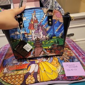 Beauty and the Beast Belle Castle Crossbody Bag